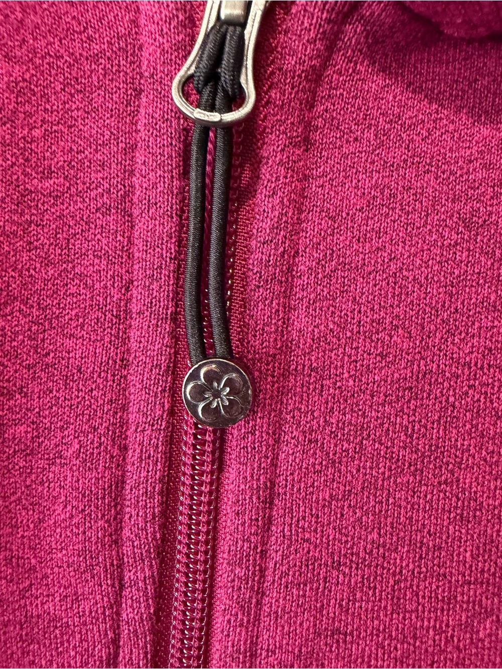 Tuff Athletics Raspberry Zip Hoodie - Picture 3 of 4